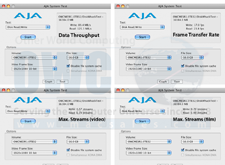 AJA Benchmark Results
